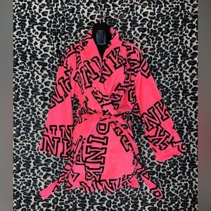 28P. Hot Pink Mcbling Victoria Secret Pink Robe